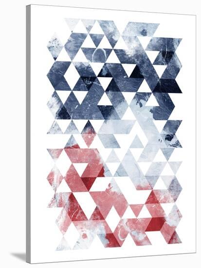 Americana Triangles Too-OnRei-Stretched Canvas