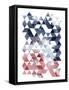 Americana Triangles-OnRei-Framed Stretched Canvas