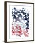 Americana Triangles-OnRei-Framed Art Print