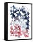 Americana Triangles-OnRei-Framed Stretched Canvas