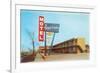 Americana Vintage Motel-null-Framed Art Print