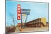 Americana Vintage Motel-null-Mounted Art Print