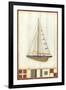 Americana Yacht I-Ethan Harper-Framed Art Print