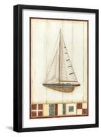 Americana Yacht I-Ethan Harper-Framed Art Print