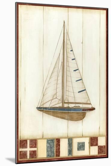 Americana Yacht I-Ethan Harper-Mounted Art Print