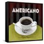 Americano Dark Roast-Anastasia Ricci-Framed Stretched Canvas