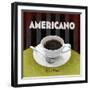 Americano Dark Roast-Anastasia Ricci-Framed Art Print