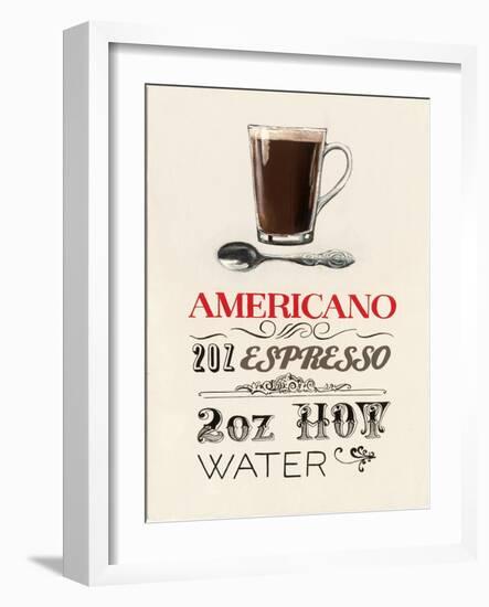 Americano Plain Background-Marco Fabiano-Framed Art Print