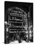 Americans Simulating a Vote in Harry's Bar, Paris During the American Presidential Election-null-Stretched Canvas