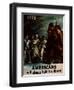 Americans Will Always Fight for Liberty, 1943-null-Framed Giclee Print