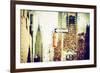 Americas Avenue - In the Style of Oil Painting-Philippe Hugonnard-Framed Giclee Print