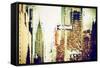 Americas Avenue - In the Style of Oil Painting-Philippe Hugonnard-Framed Stretched Canvas