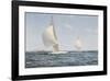 Americas Cup-Montague Dawson-Framed Premium Giclee Print