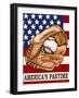 Americas Passtime-Laurie Korsgaden-Framed Giclee Print