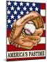 Americas Passtime-Laurie Korsgaden-Mounted Giclee Print