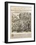 Amerigo Vespucci Discovers the Primitive Population on the Orinoco Delt-Theodore de Bry-Framed Giclee Print