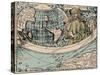 Amerigo Vespucci, Italian Explorer-Science Source-Stretched Canvas