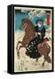 Amerika-Utagawa Hiroshige-Framed Stretched Canvas