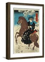 Amerika-Utagawa Hiroshige-Framed Giclee Print