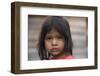 Amerindian Girl Parabara Wai Wai Territory, Region 9, Parabara, Guyana-Pete Oxford-Framed Photographic Print