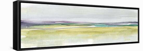 Amethyst & Emerald Horizon II-null-Framed Stretched Canvas