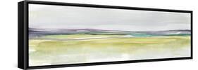 Amethyst & Emerald Horizon II-null-Framed Stretched Canvas