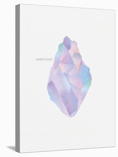 Amethyst Gemstone-Joni Whyte-Stretched Canvas