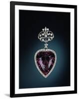 Amethyst Necklace-null-Framed Photographic Print