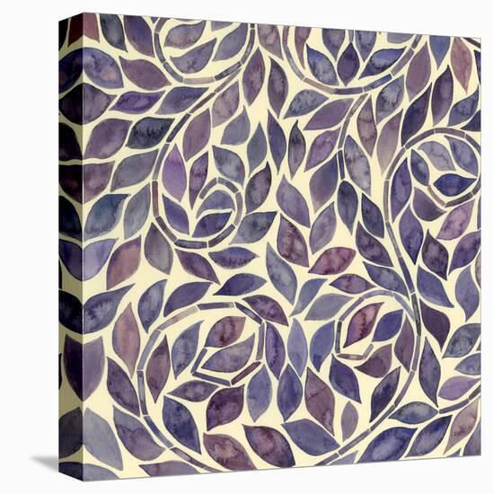 Amethyst Swirls III-Grace Popp-Stretched Canvas