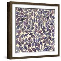 Amethyst Swirls III-Grace Popp-Framed Art Print