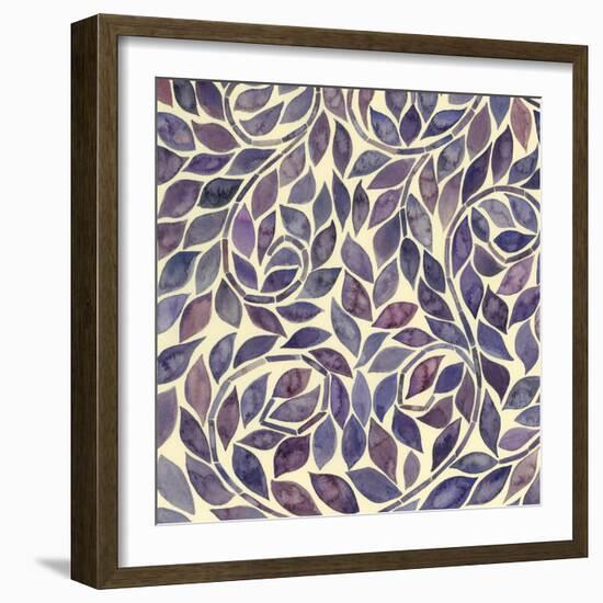 Amethyst Swirls III-Grace Popp-Framed Art Print