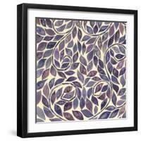 Amethyst Swirls III-Grace Popp-Framed Art Print