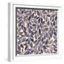 Amethyst Swirls IV-Grace Popp-Framed Art Print