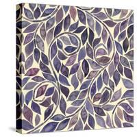 Amethyst Swirls IV-Grace Popp-Stretched Canvas