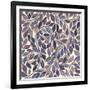 Amethyst Swirls IV-Grace Popp-Framed Art Print