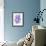 Amethyst Watercolor-Cat Coquillette-Framed Giclee Print displayed on a wall