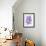 Amethyst Watercolor-Cat Coquillette-Framed Giclee Print displayed on a wall