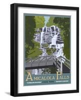 Amicaola Falls-Steve Thomas-Framed Giclee Print