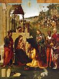 Madonna with Child and Saints Gregory the Great, Nicholas and Lucy-Amico Aspertini-Giclee Print