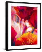 Amid Poppies II-Nick Vivian-Framed Giclee Print