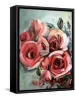 Amid Scent of Roses-Holly Van Hart-Framed Stretched Canvas