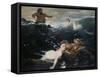 Amid the Waves, 1883-Arnold Bocklin-Framed Stretched Canvas