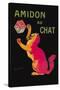 Amidon Au Chat-Leonetto Cappiello-Stretched Canvas