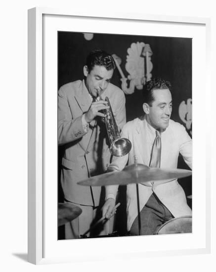 Amie Barelli and Armand Molinetti Performing for a Mixed French and Gi Audience at the Swing Club-Ralph Morse-Framed Premium Photographic Print