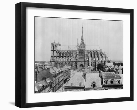 Amiens Cathedral in France-null-Framed Photographic Print