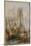 Amiens Cathedral-Thomas Colman Dibdin-Mounted Giclee Print