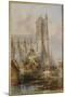 Amiens Cathedral-Thomas Colman Dibdin-Mounted Giclee Print