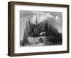 Amiens Cathedral-Hablot Browne-Framed Art Print