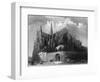 Amiens Cathedral-Hablot Browne-Framed Art Print