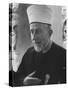 Amin El Husseini, Former Mufti of Jerusalem, Attending Bandung Conference-null-Stretched Canvas